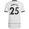 Camiseta de fútbol Manchester United Sancho 25 Segunda Equipación 2022-23 - Hombre